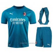 Camiseta del+Pantalones+Calcetines AC Milan 3ª Equipacion 2020-2021