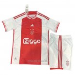 Camiseta del Ajax 1ª Equipacion Nino 2023-2024