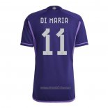 Camiseta del Argentina Jugador Di Maria 2ª Equipacion 2022