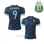 Camiseta del Argentina Jugador Kun Aguero 2ª Equipacion 2020