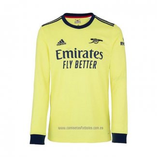 Camiseta del Arsenal 2ª Equipacion Manga Larga 2021-2022