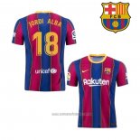 Camiseta del Barcelona Jugador Jordi Alba 1ª Equipacion 2020-2021