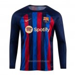 Camiseta del Barcelona 1ª Equipacion Manga Larga 2022-2023