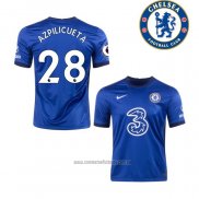 Camiseta del Chelsea Jugador Azpilicueta 1ª Equipacion 2020-2021