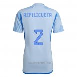 Camiseta del Espana Jugador Azpilicueta 2ª Equipacion 2022