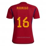 Camiseta del Espana Jugador Rodrigo 1ª Equipacion 2022