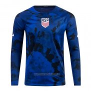 Camiseta del Estados Unidos 2ª Equipacion Manga Larga 2022