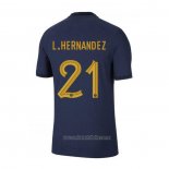 Camiseta del Francia Jugador L.Hernandez 1ª Equipacion 2022