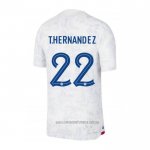 Camiseta del Francia Jugador T.Hernandez 2ª Equipacion 2022
