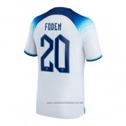 Camiseta del Inglaterra Jugador Foden 1ª Equipacion 2022