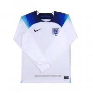 Camiseta del Inglaterra 1ª Equipacion Manga Larga 2022