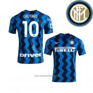 Camiseta del Inter Milan Jugador Lautaro 1ª Equipacion 2020-2021