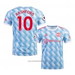 Camiseta del Manchester United Jugador Rashford 2ª Equipacion 2021-2022