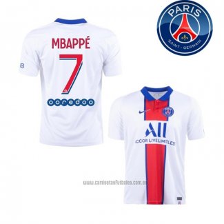 Camiseta del Paris Saint-Germain Jugador Mbappe 2ª Equipacion 2020-2021