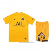 Camiseta del Paris Saint-Germain Portero Nino 2021-2022 Amarillo