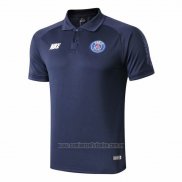 Camiseta Polo del Paris Saint-Germain 2019-2020 Azul Oscuro
