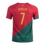 Camiseta del Portugal Jugador Ronaldo 1ª Equipacion 2022