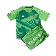 Camiseta del Real Betis Portero Nino 2021-2022 Verde