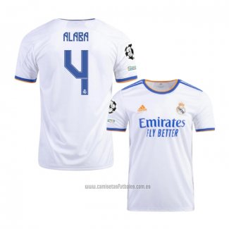 Camiseta del Real Madrid Jugador Alaba 1ª Equipacion 2021-2022