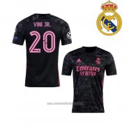 Camiseta del Real Madrid Jugador Vini JR 3ª Equipacion 2020-2021