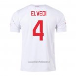 Camiseta del Suiza Jugador Elvedi 2ª Equipacion 2022