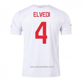 Camiseta del Suiza Jugador Elvedi 2ª Equipacion 2022