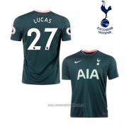 Camiseta del Tottenham Hotspur Jugador Lucas 2ª Equipacion 2020-2021