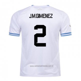 Camiseta del Uruguay Jugador J.M.Gimenez 2ª Equipacion 2022