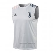 Camiseta de Entrenamiento Juventus Sin Mangas 2021-2022 Gris