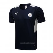 Camiseta de Entrenamiento Manchester City 2021-2022 Azul