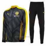 Chandal de Chaqueta del Borussia Dortmund 2019-2020 Negro