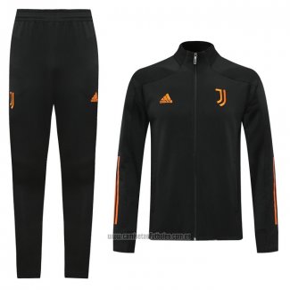 Chandal de Chaqueta del Juventus 2020-2021 Negro y Naranja