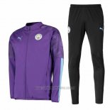 Chandal de Chaqueta del Manchester City 2019-2020 Purpura