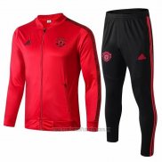 Chandal de Chaqueta del Manchester United 2019-2020 Rojo