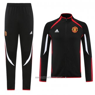 Chandal de Chaqueta del Manchester United Teamgeist 2021-2022 Negro