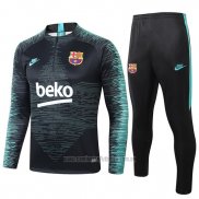 Chandal de Sudadera del Barcelona 2019-2020 Verde