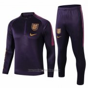 Chandal de Sudadera del Inglaterra 2019-2020 Purpura