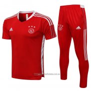 Chandal del Ajax Manga Corta 2021-2022 Rojo