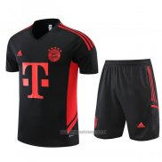 Chandal del Bayern Munich Manga Corta 2022-2023 Negro - Pantalon Corto