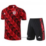 Chandal del Bayern Munich Manga Corta 2022-2023 Rojo - Pantalon Corto