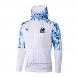 Chaqueta con Capucha del Olympique Marsella 2021-2022 Blanco