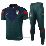 Conjunto Polo Italia 2020 Verde