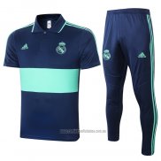 Conjunto Polo Real Madrid 2020-2021 Verde