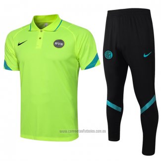 Conjunto Polo del Inter Milan 2021-2022 Verde