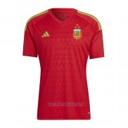 Camiseta del Argentina Portero 2022 Rojo