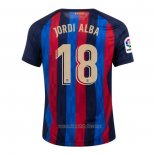 Camiseta del Barcelona Jugador Jordi Alba 1ª Equipacion 2022-2023