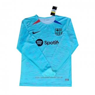 Camiseta del Barcelona 3ª Equipacion Manga Larga 2023-2024