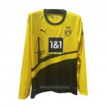 Camiseta del Borussia Dortmund 1ª Equipacion Manga Larga 2023-2024