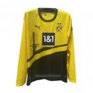 Camiseta del Borussia Dortmund 1ª Equipacion Manga Larga 2023-2024