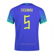 Camiseta del Brasil Jugador Casemiro 2ª Equipacion 2022